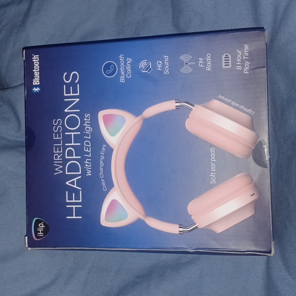 IHip Wireless Headphones/ LED Lights